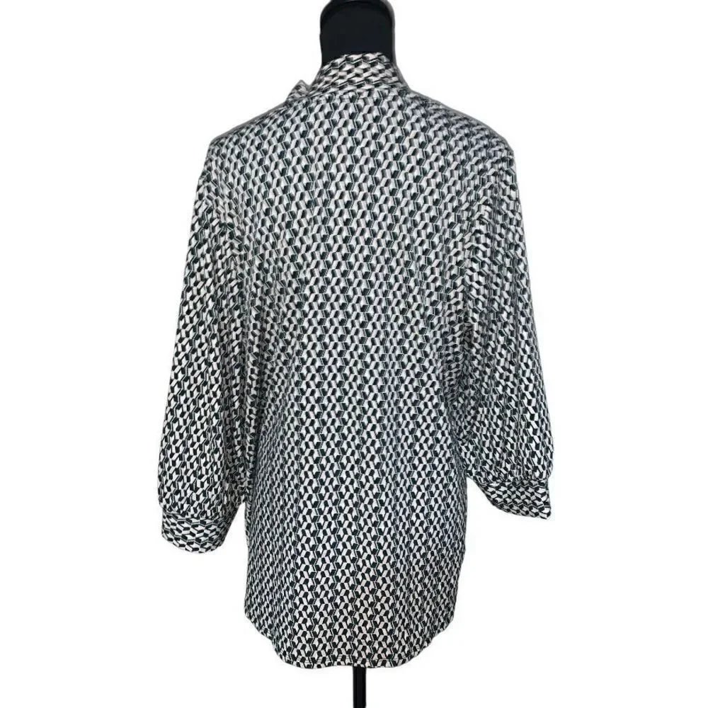 Adrianna Papell Tie Neck Knit Top